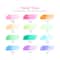 Ohuhu® Honolulu Brush & Chisel Dual Tip Pastel Tones Marker Set